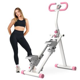 Stair Stepper for Home-Upgrade Vertical Climber Workout Machine for Full-Body Exercise Climber Fitness Equipment with Stable Frame Adjustable Han (Color: as Pic)